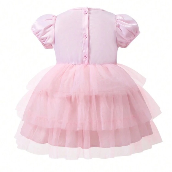 Disney Aurora Princess Pink Tulle Dress - Picture 2 of 5